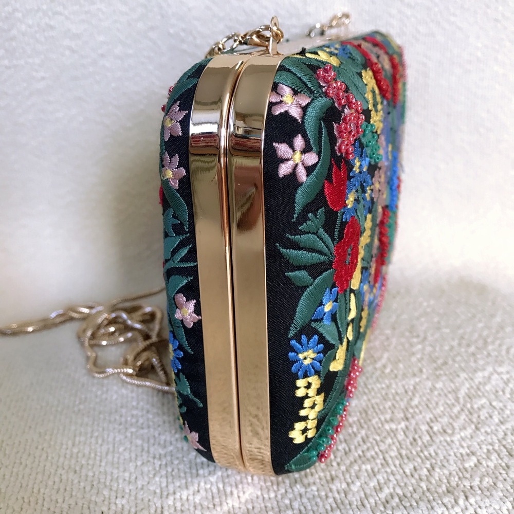 Alice + Olivia Floral Embroidered Bag - Multicolor - Picture 3 of 5